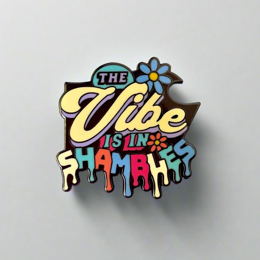 Hard enamel pins
