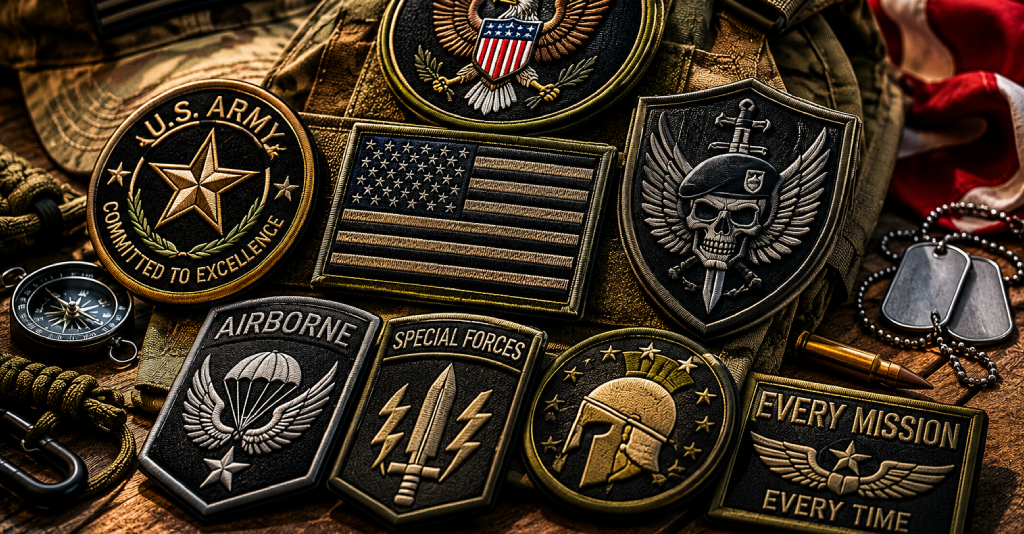 custom military patches