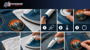 how to iron on patches