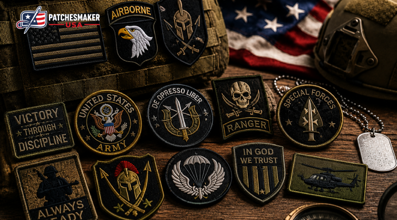 military patches history