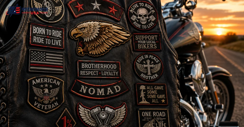 motorcycle club patches makers USA