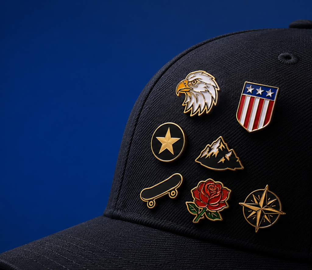 Custom Hats pins