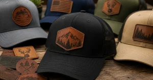 Custom Leather Patches for Hats