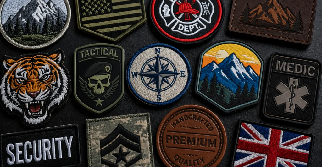 Custom made patches