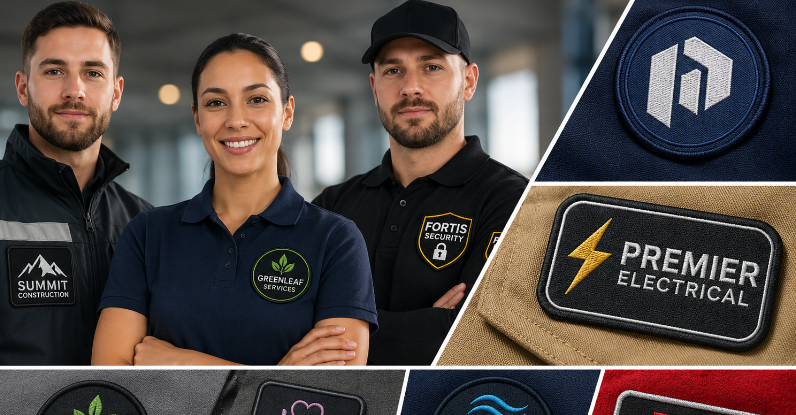 Employee Uniform Branding Patches