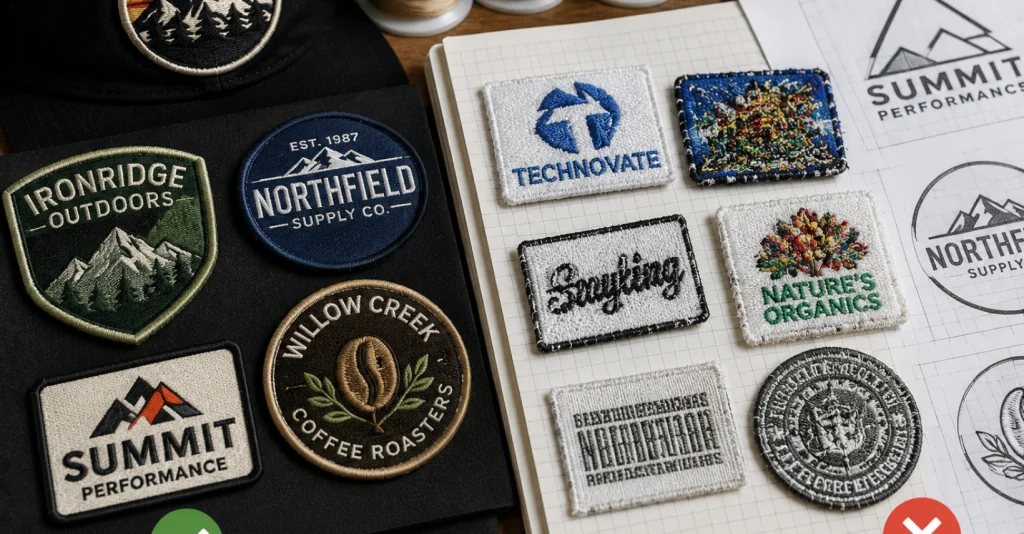 Patches Embroidery for Logos
