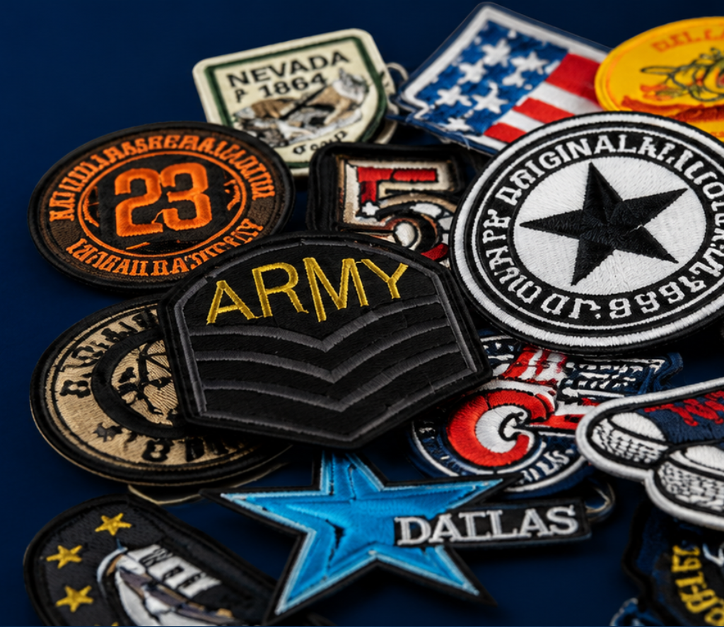 embroidered patches