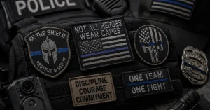 Morale Patches in Law Enforcement