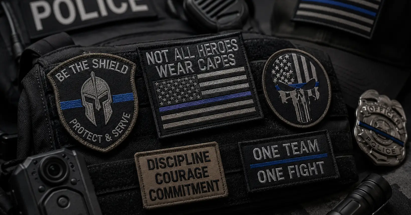 Morale Patches in Law Enforcement