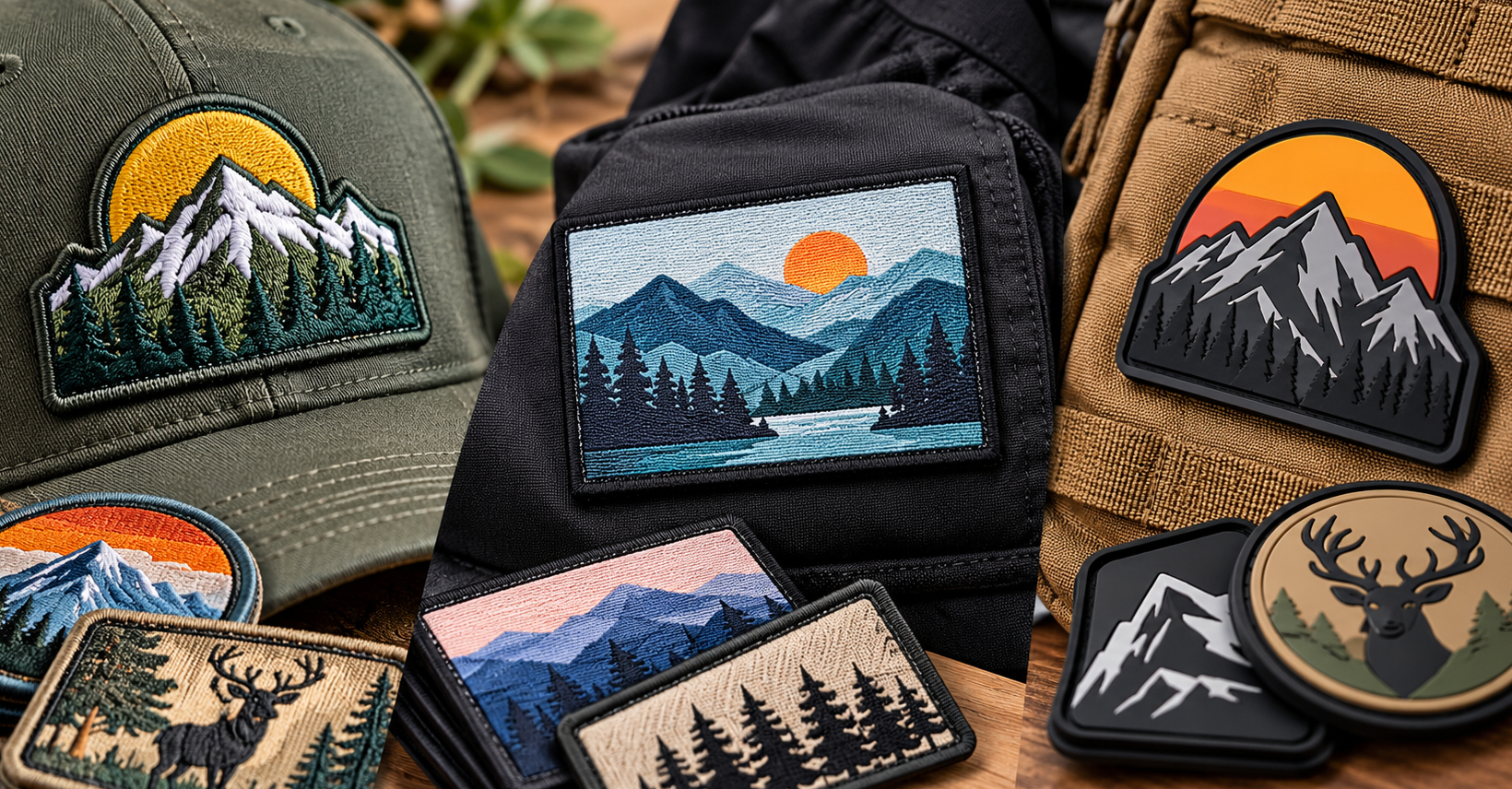 Embroidered vs Woven vs PVC Patches