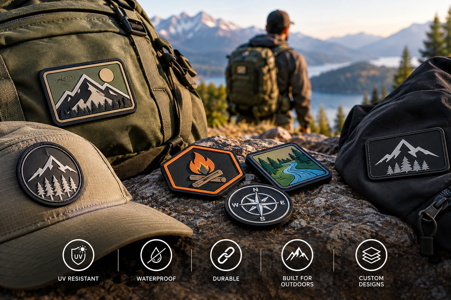 Custom PVC Patches are Perfect for Outdoor Gear